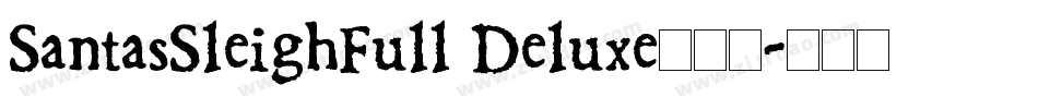 SantasSleighFull Deluxe手机版字体转换